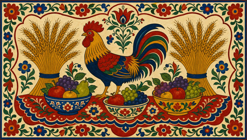Harvest still life