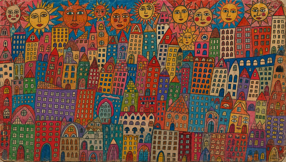 Visionary cityscape