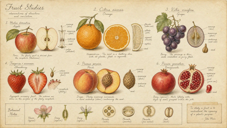 Fruit study sheet