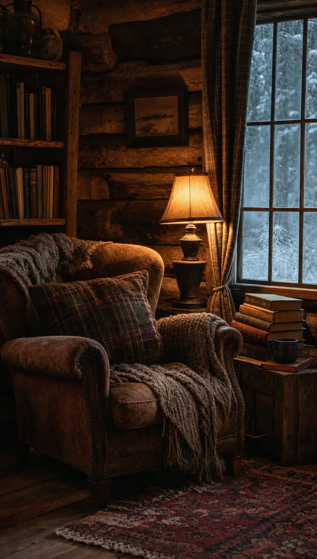 Cozy Cabin Interior AI Images | Morphic