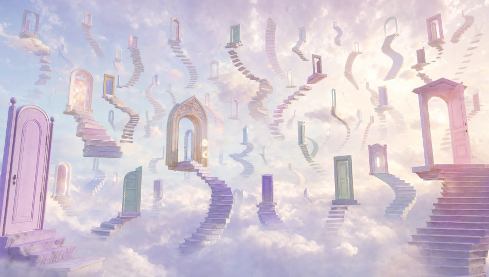 Sky full of doors