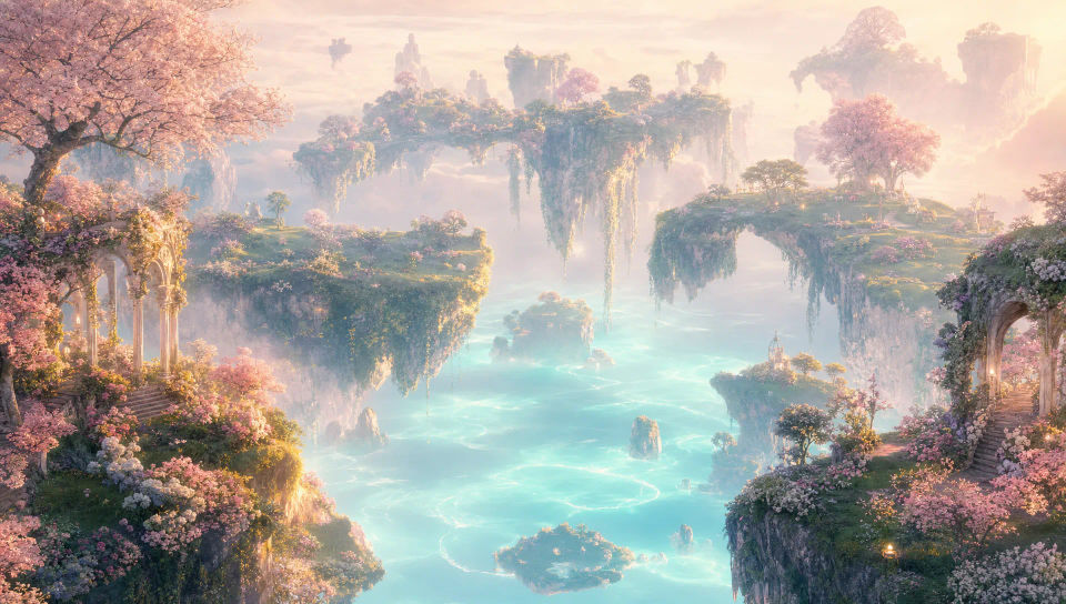 Floating sea garden