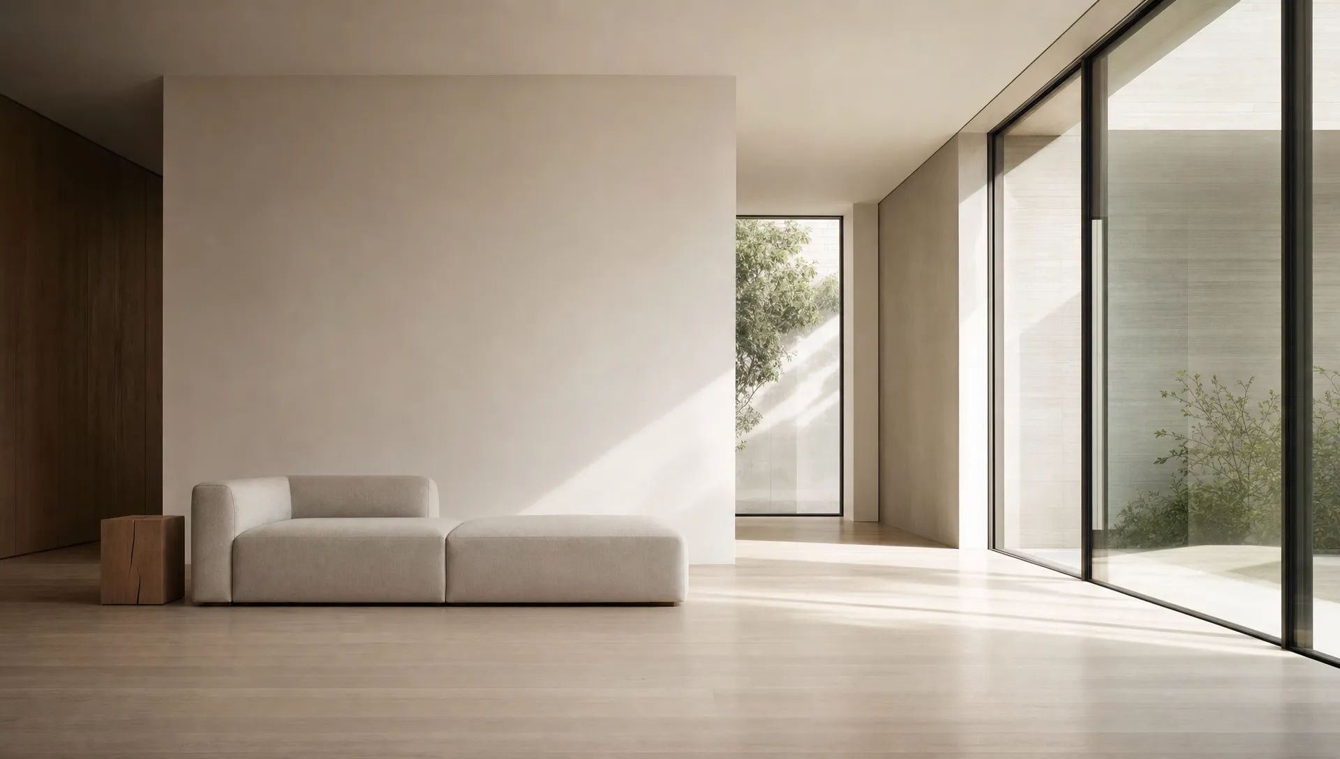 White living space