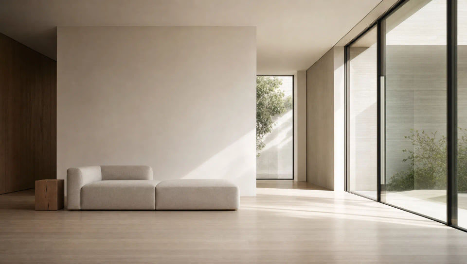 White living space