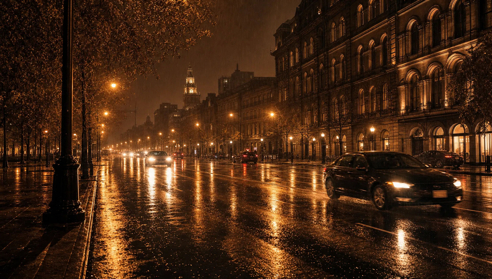 Wet boulevard