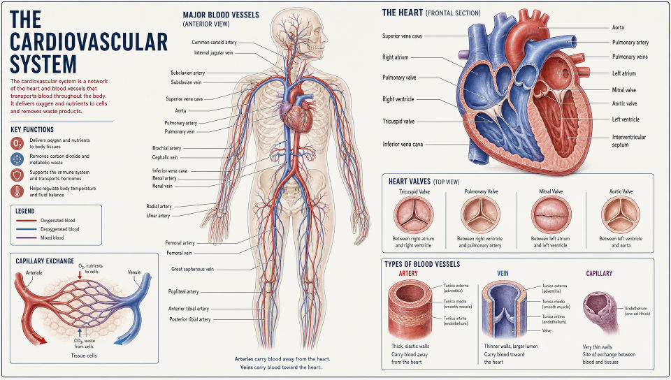 Anatomy poster