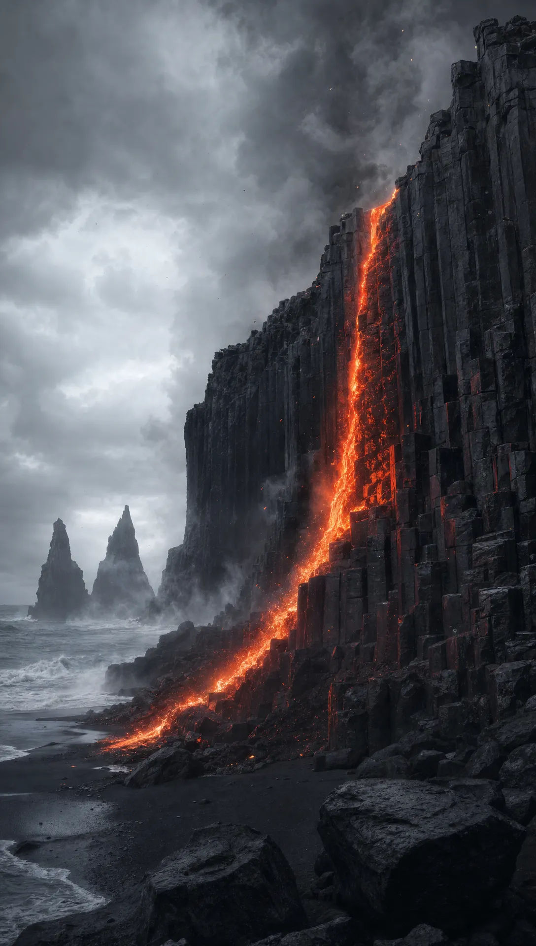 Volcanic Landscape AI Images | Morphic