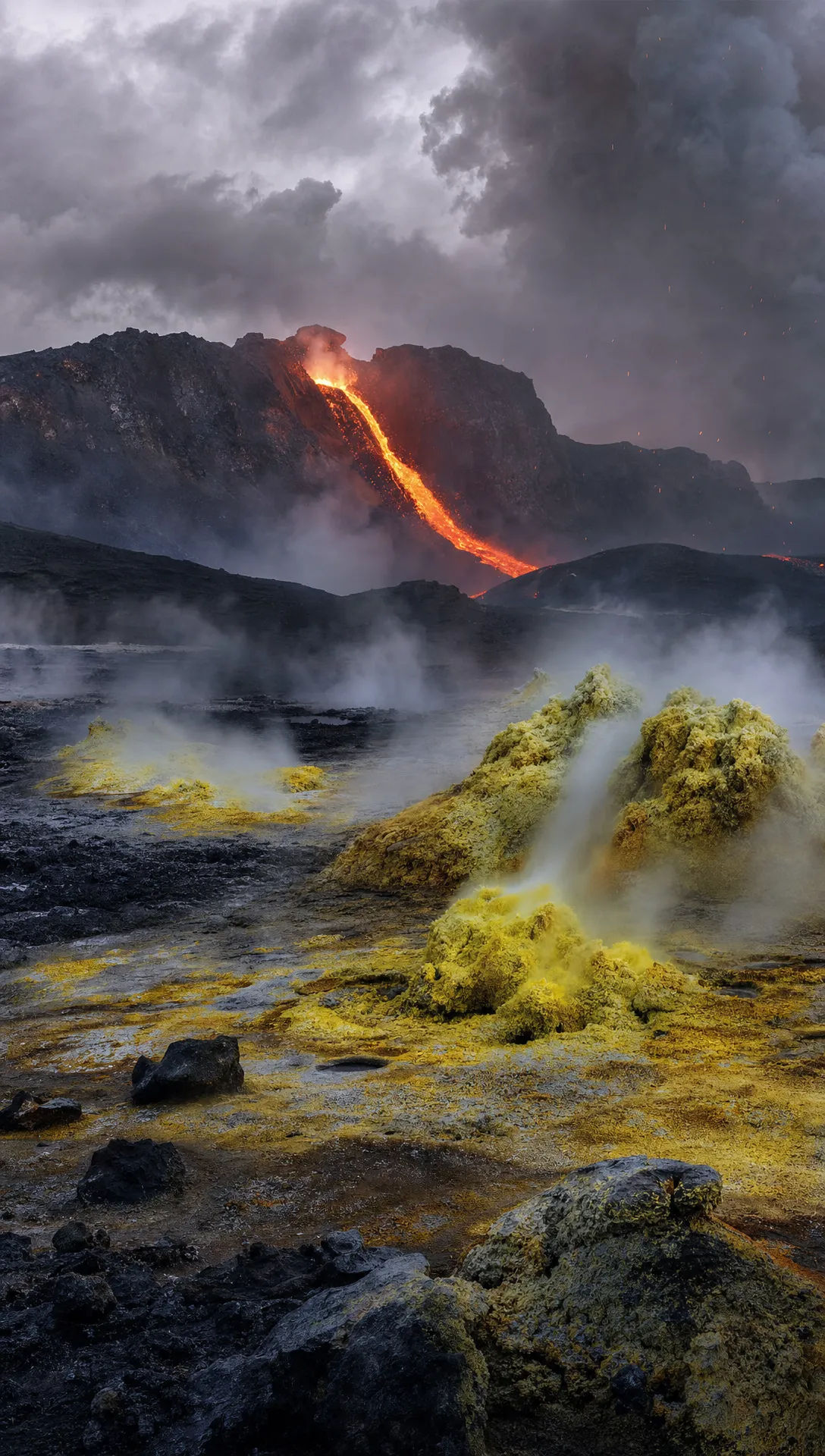 Volcanic Landscape AI Images | Morphic