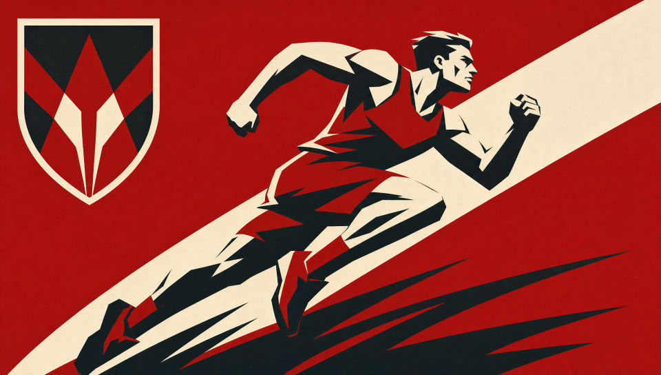 Fictional team banner