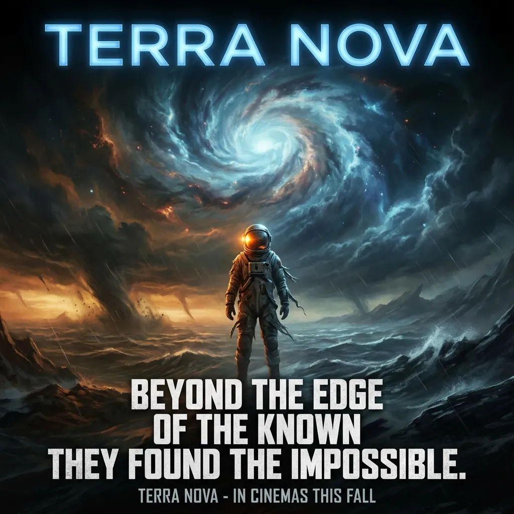 Cinematic movie poster with a bold multi-line tagline