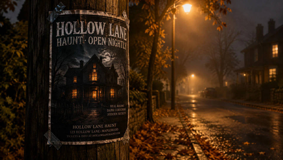 Event and attraction posters