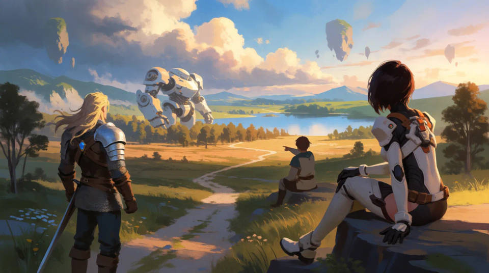 Mecha, isekai e fantasia
