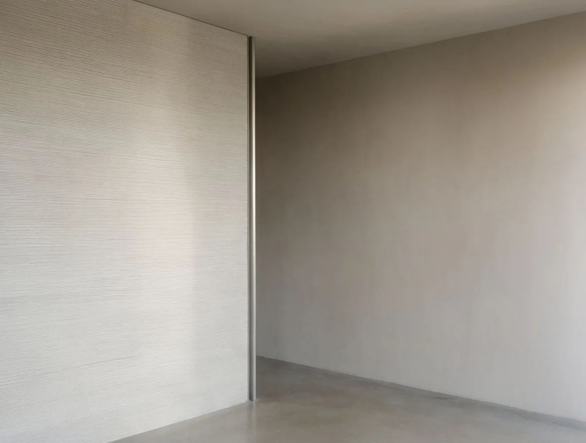 Minimal interior in greige, bone, and taupe