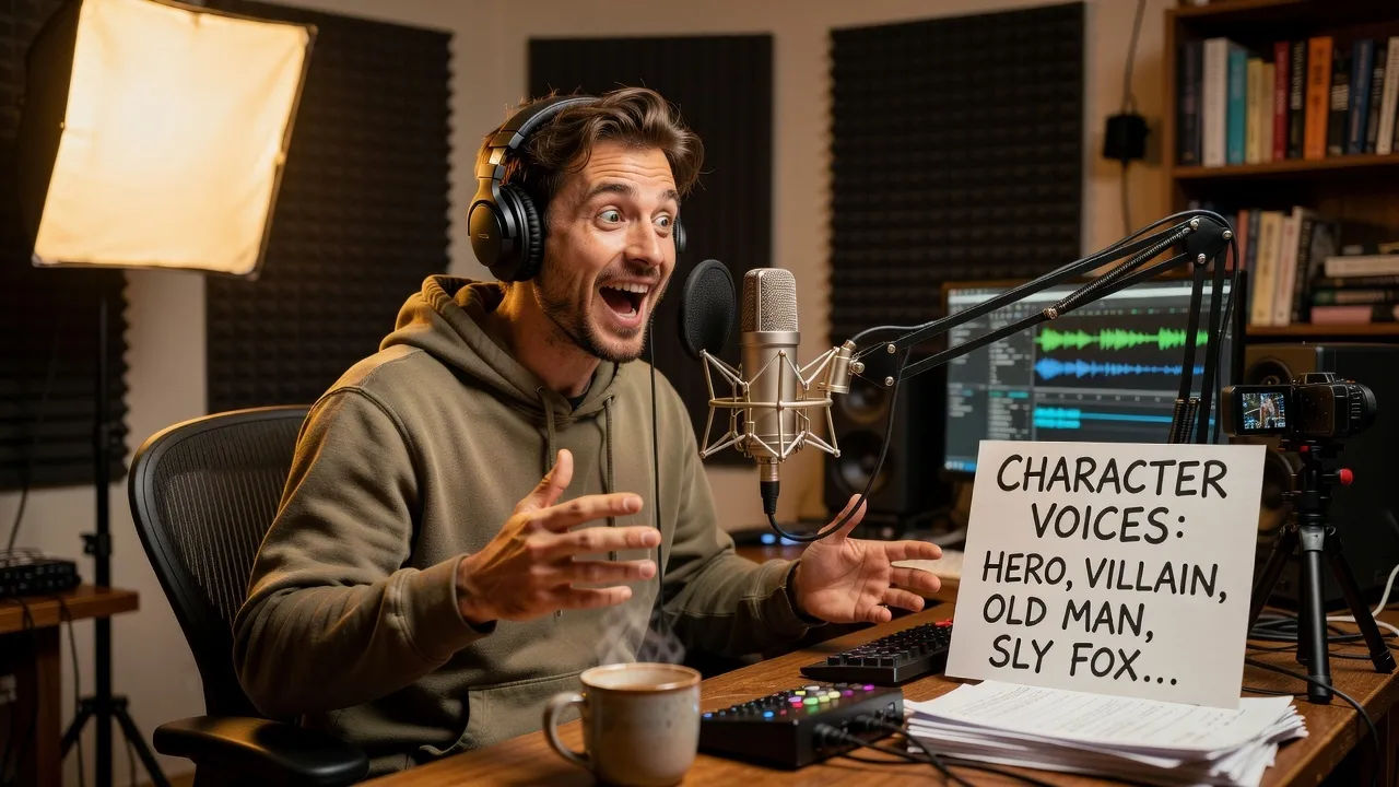 Give every character its own voice