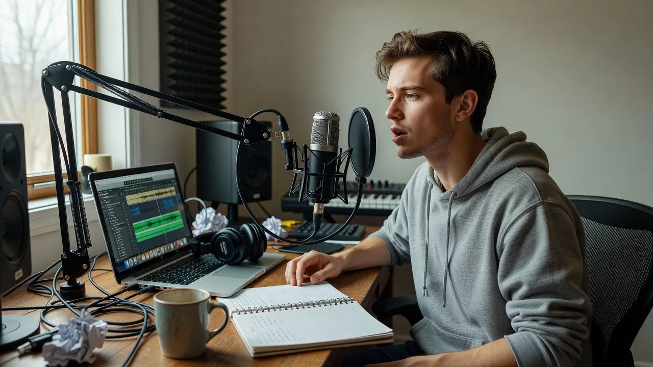 Swap a scratch track for a polished voice