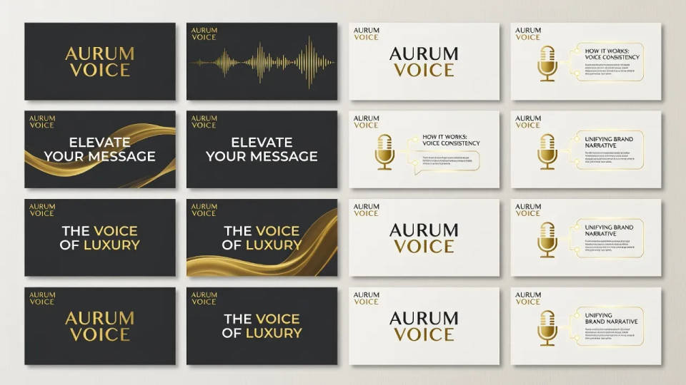 Build a consistent brand voice