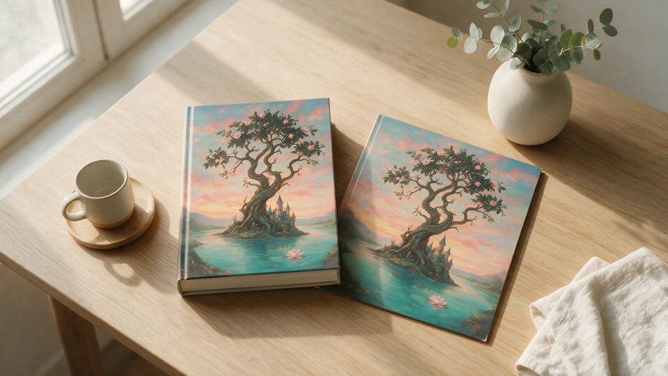 Capas de livro e álbum