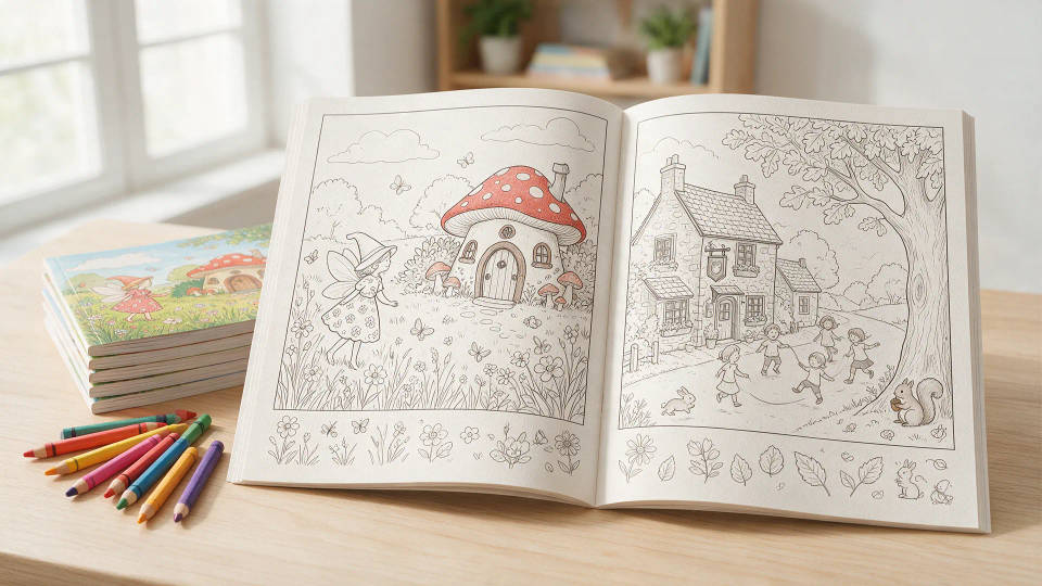 Livros de atividades para criadores