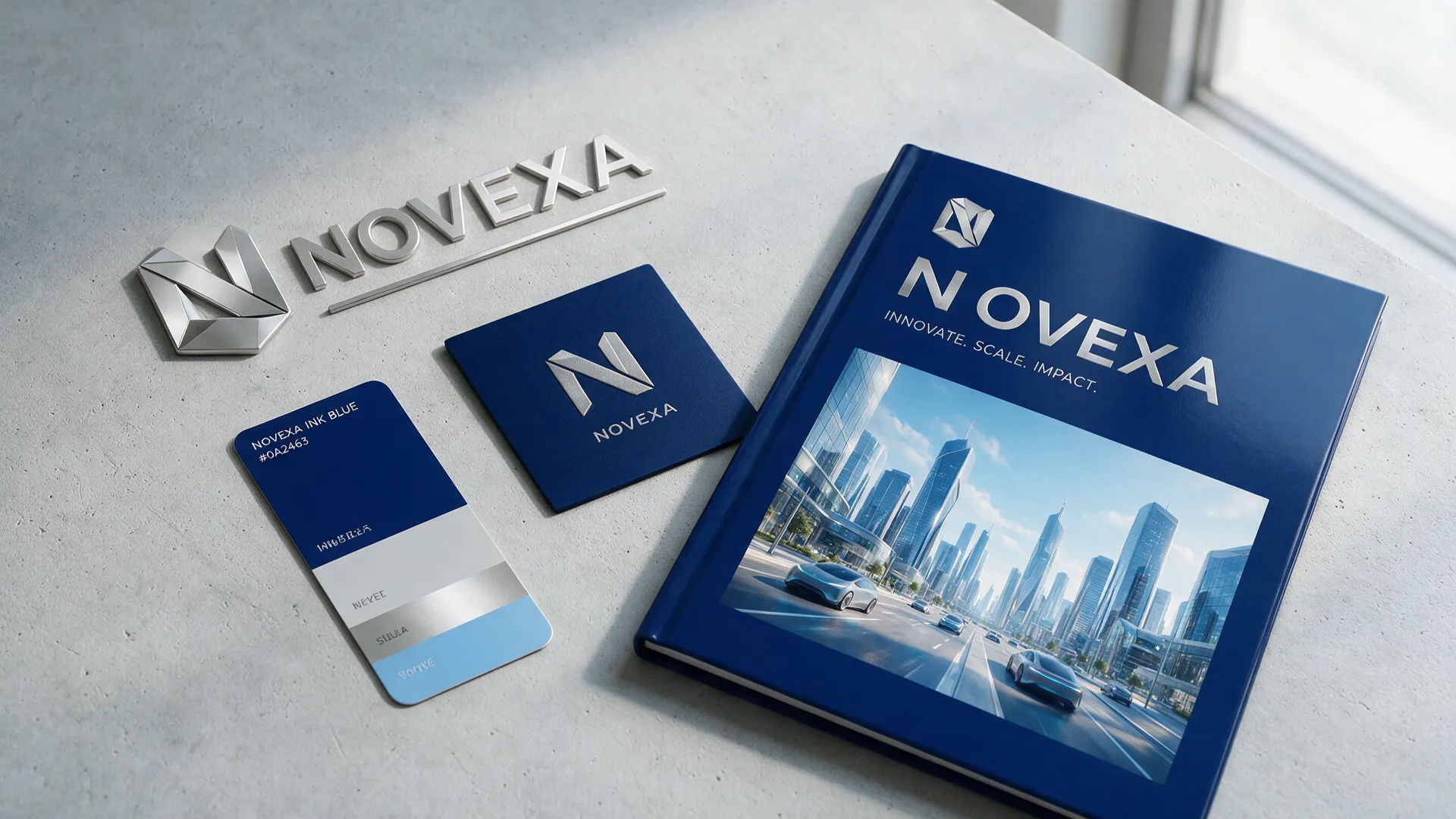 Startup brand identity