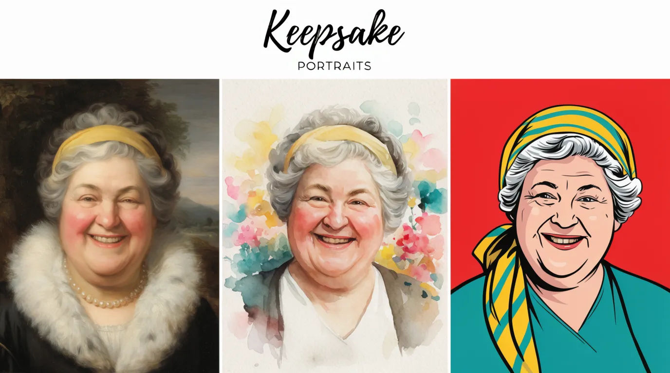 Personalized portrait gifts