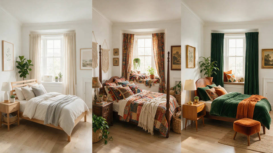 Compare estilos de decoração