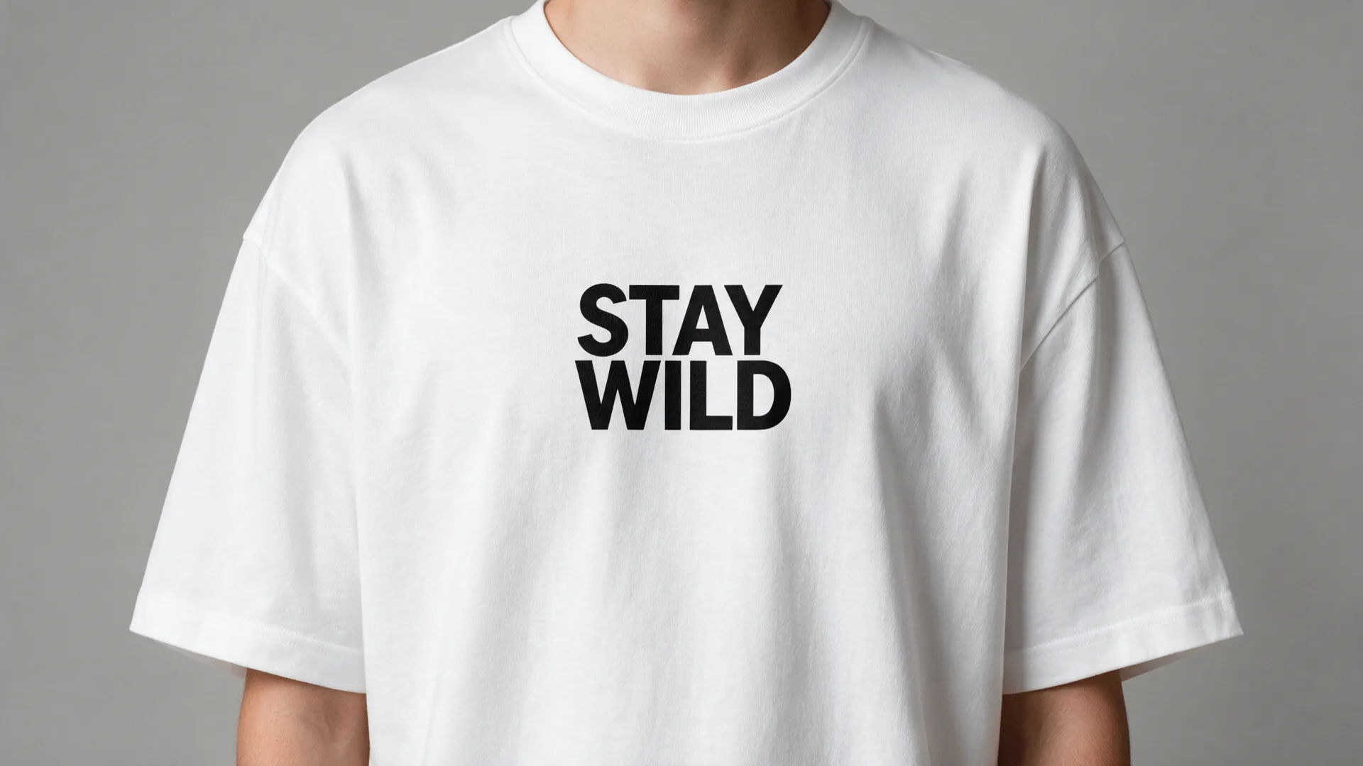 Slogan and typographic tees