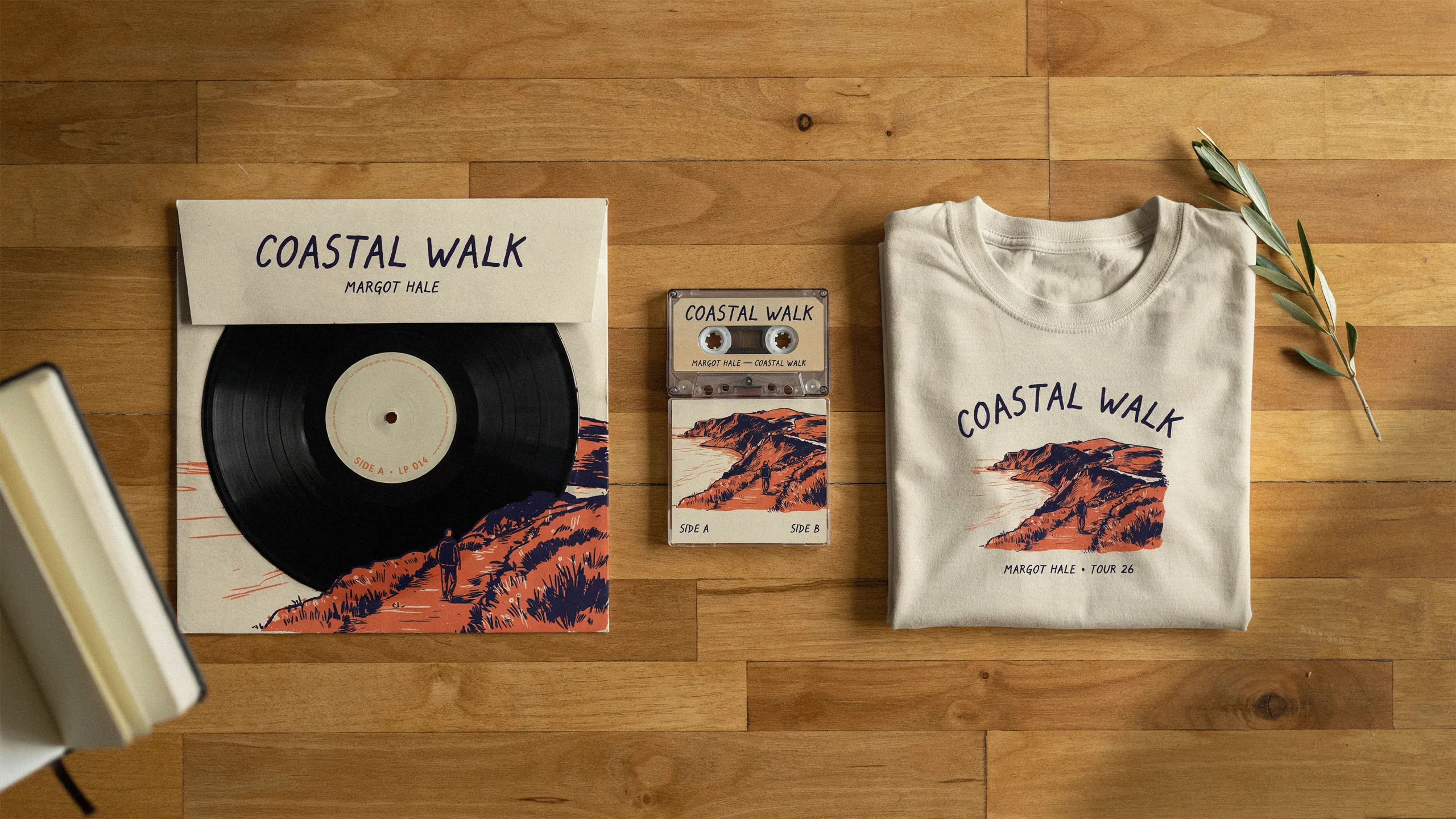 Merch and vinyl