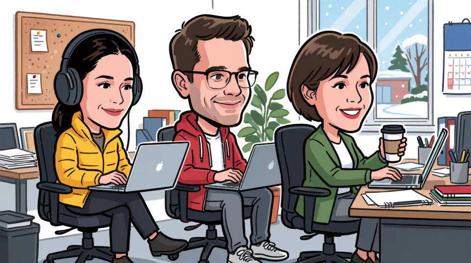 Equipe e escritório