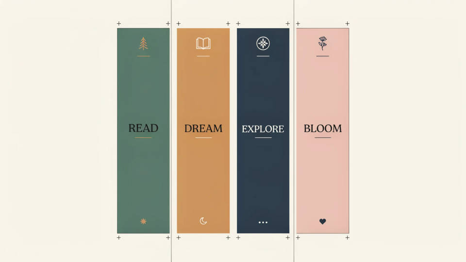 A matching set to print at home