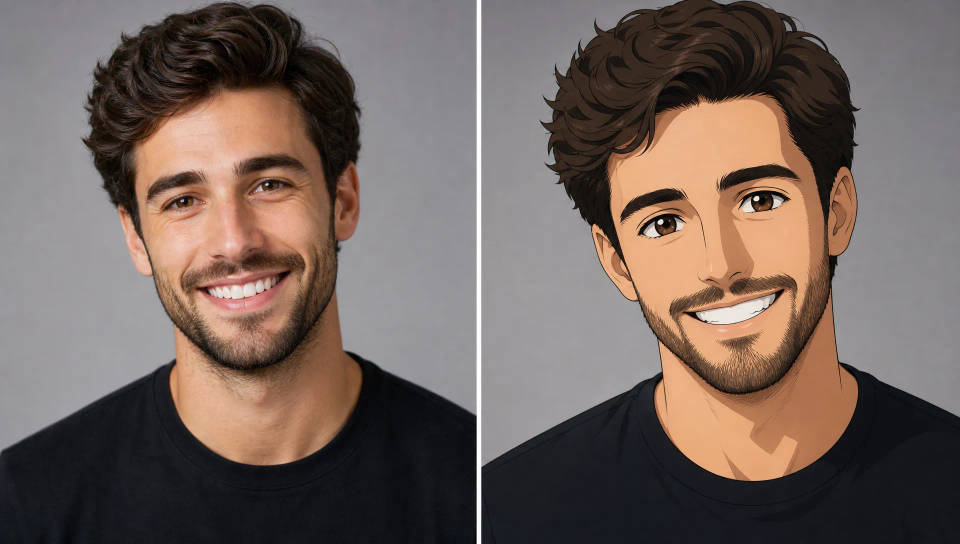Transforme uma foto sua em desenho animado