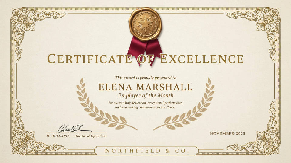 Awards and recognition