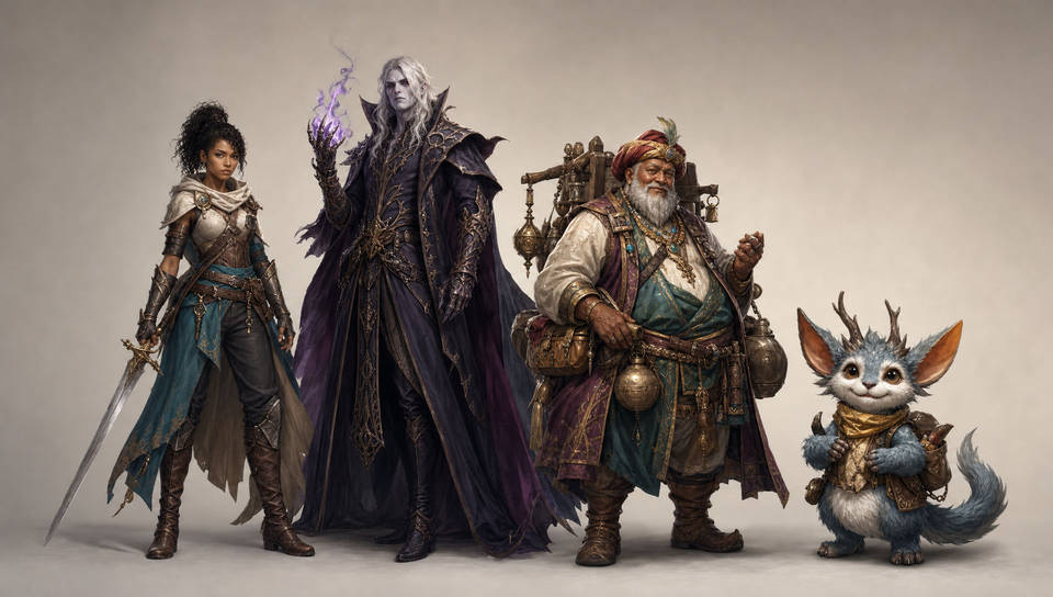 Qualquer personagem, qualquer gênero