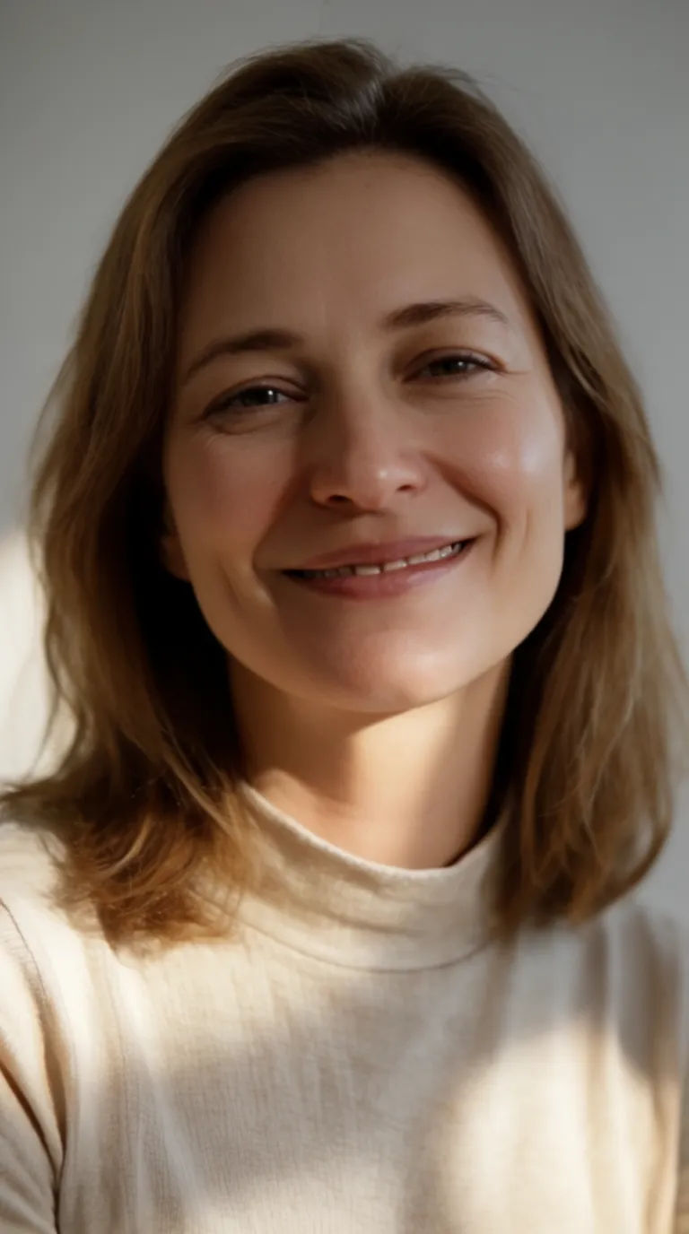 Portrait with eyes opened while the rest of the frame is unchanged