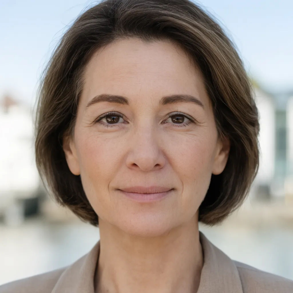 Low-resolution face rebuilt with fine detail for a larger size