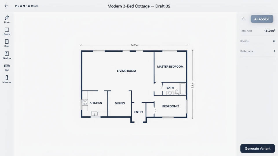 Explore a layout idea fast