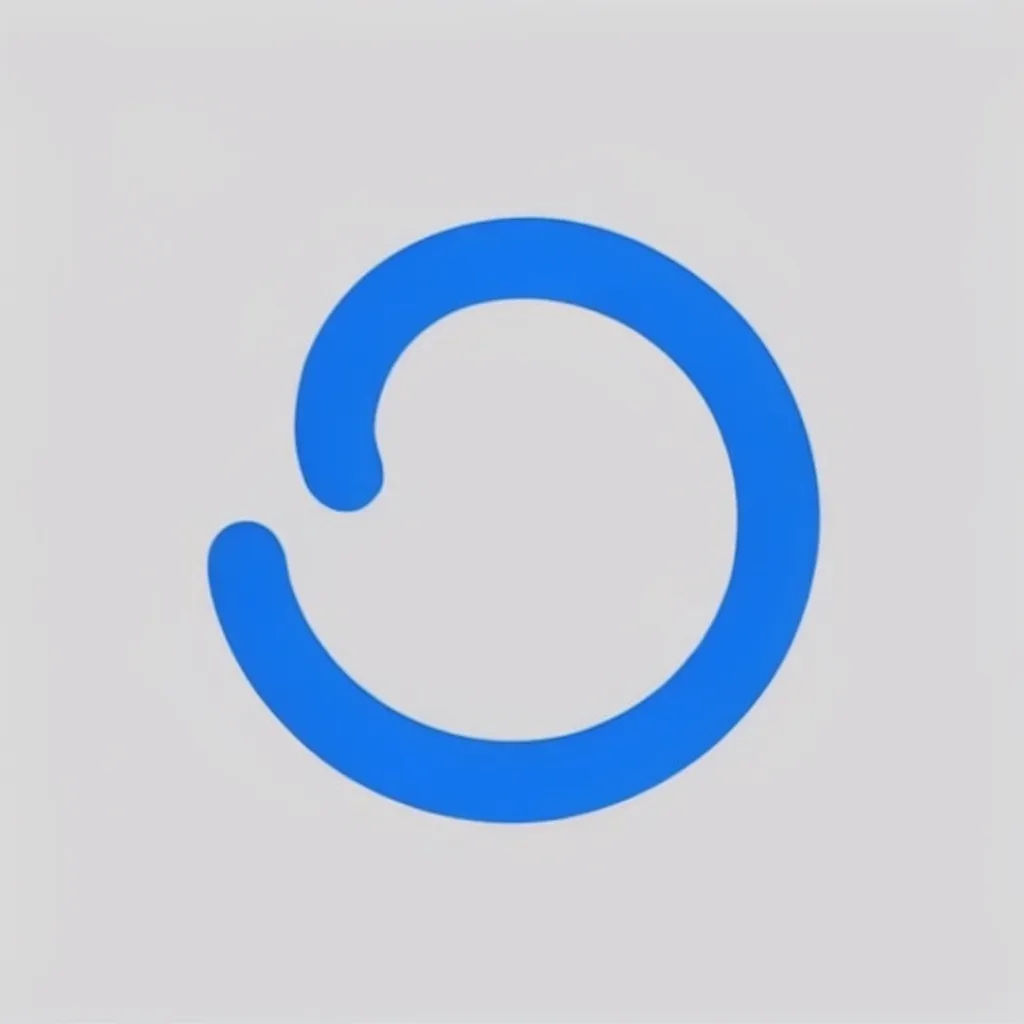A small logo enlarged with clean edges at a larger size