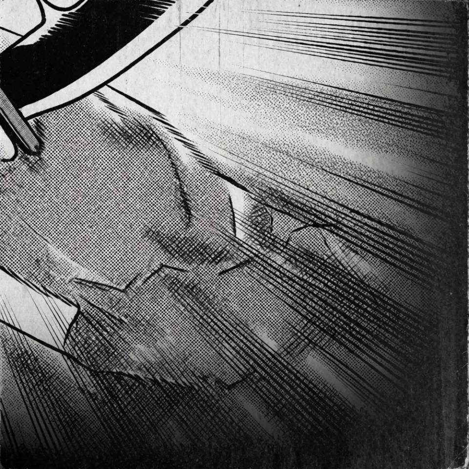 Screentone and ink