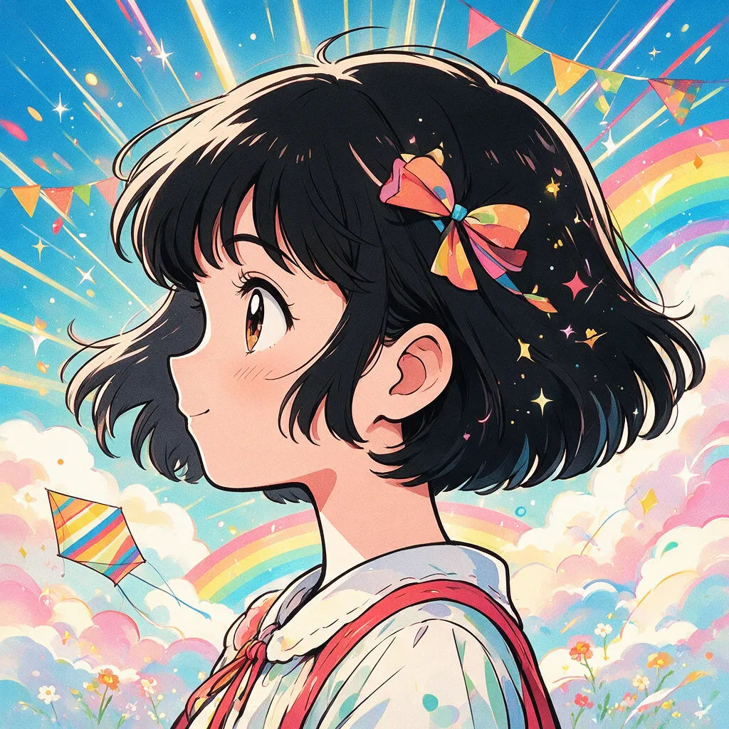 Anime-style profile picture with a bold outline and vibrant background