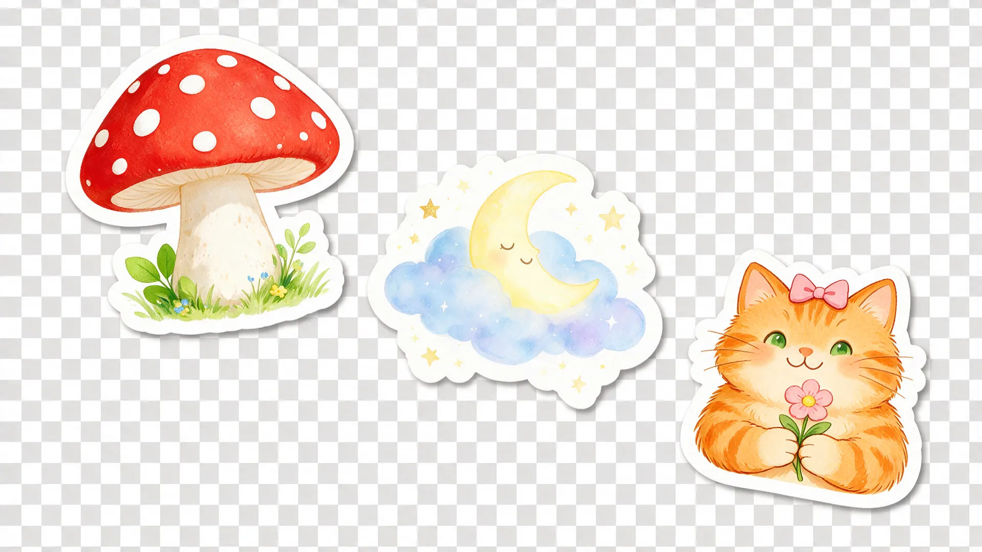 Clean transparent cutouts