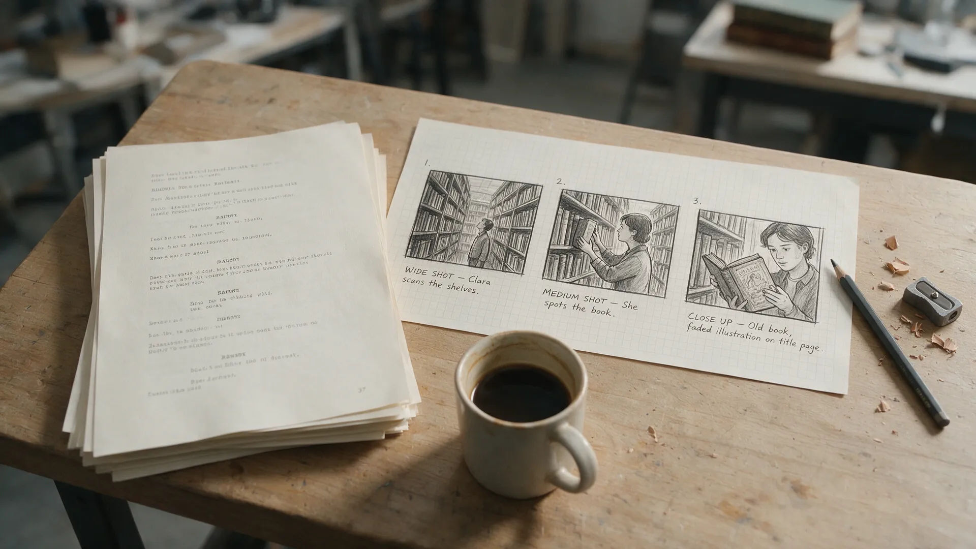 Script to storyboard in minutes