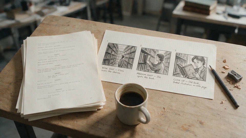 Script to storyboard in minutes