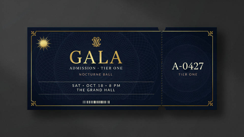 Admission passes and entry tickets