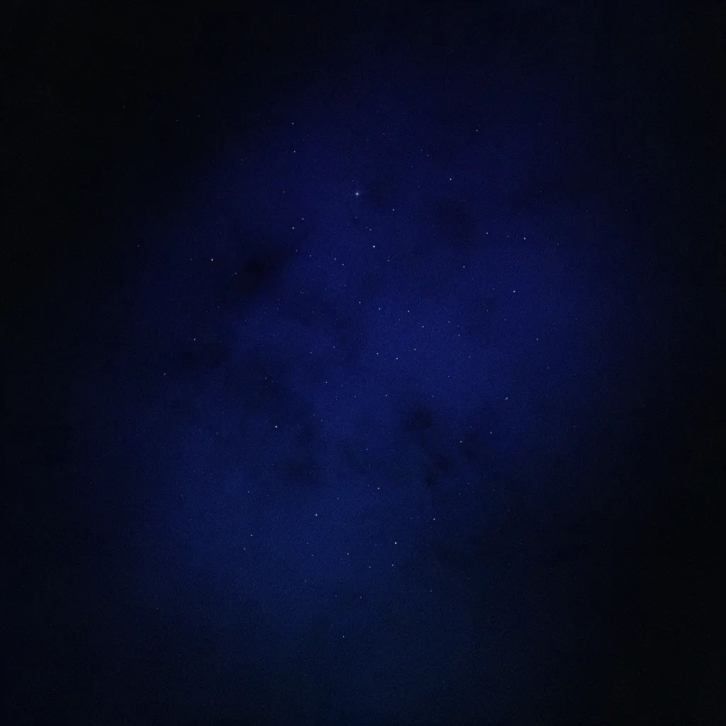 Minimal dark indigo to black gradient phone wallpaper with soft grain