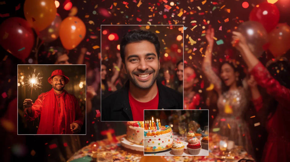 A birthday post for social