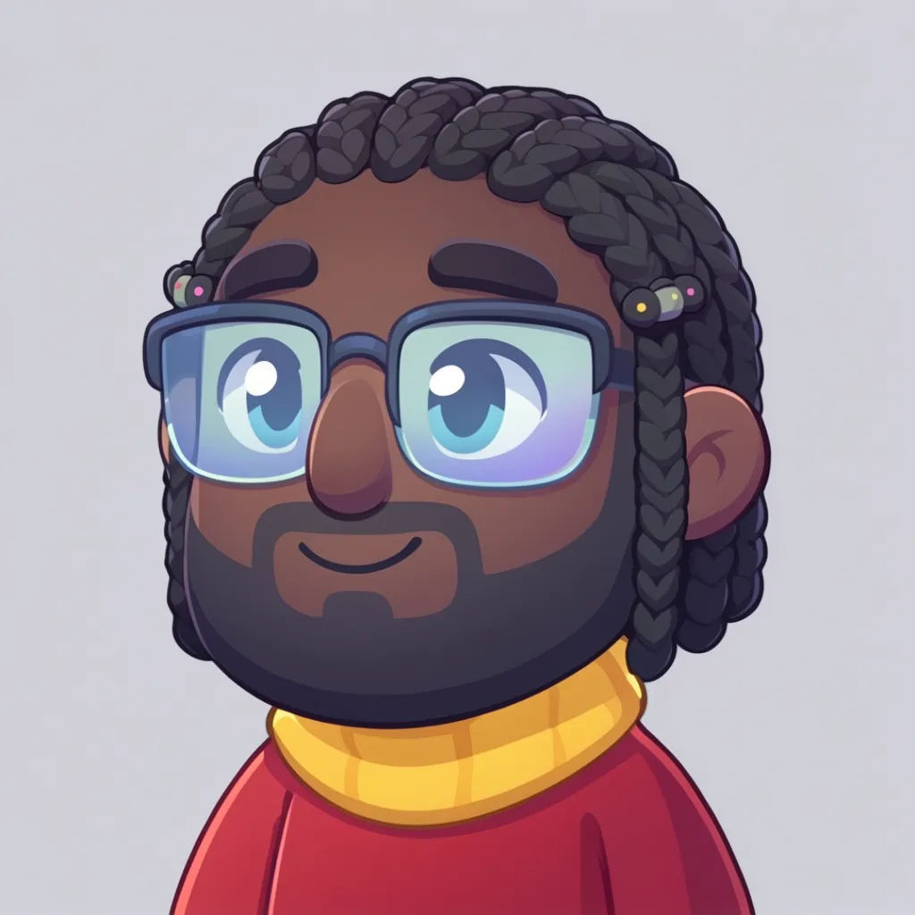 Selfie turned into a soft 3D cartoon avatar with rounded features