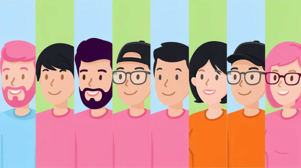 Matching avatars for a team
