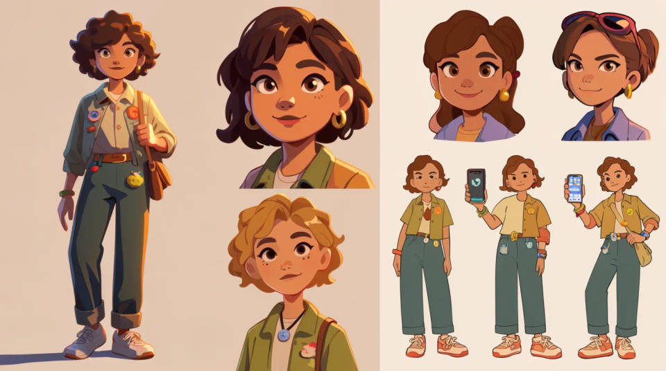 Game and app characters
