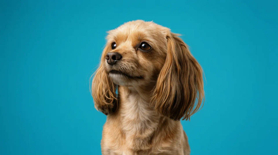Pet photos on a clean colour