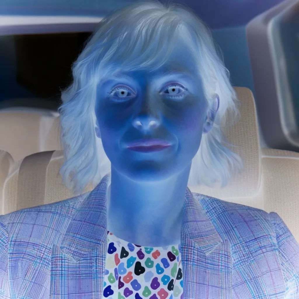 Photo with every colour fully inverted to its opposite