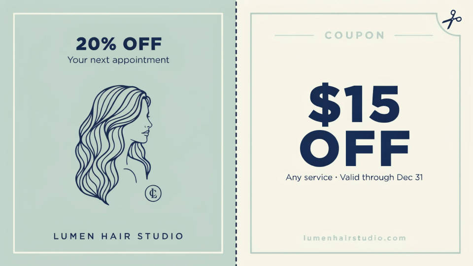 Coupons and appointment reminders